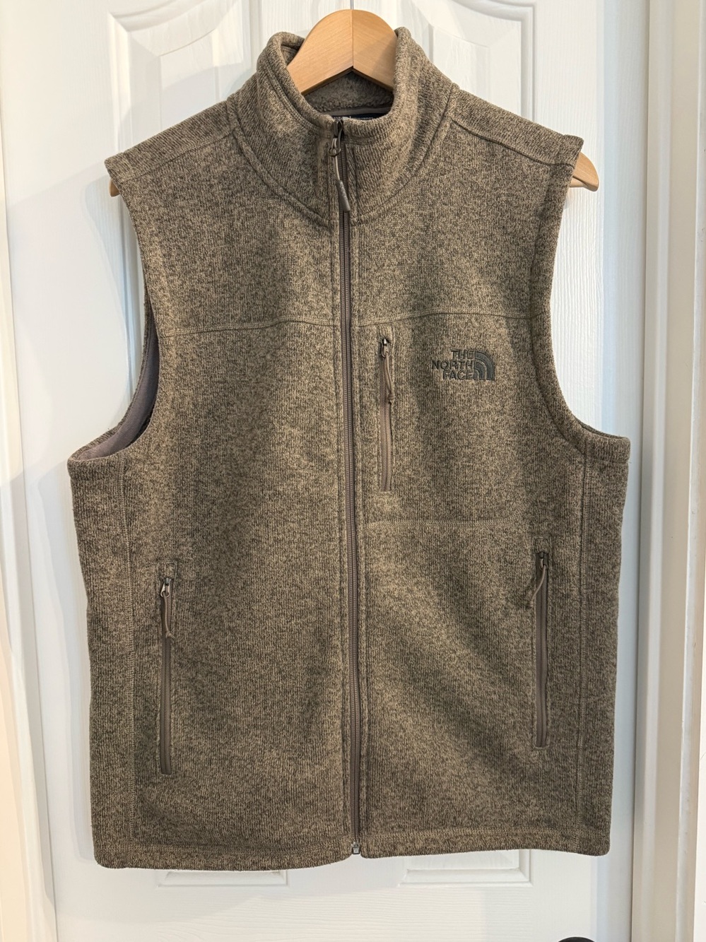 The North Face Men's Vest - Heathered Brown Size M